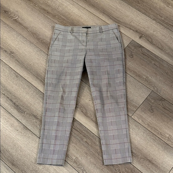 Theory treeca dress pants size 10 Brant check - Picture 1 of 5